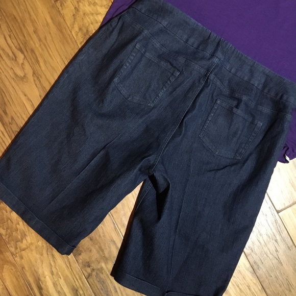 Soft Surroundings Pants - Soft surroundings denim shorts